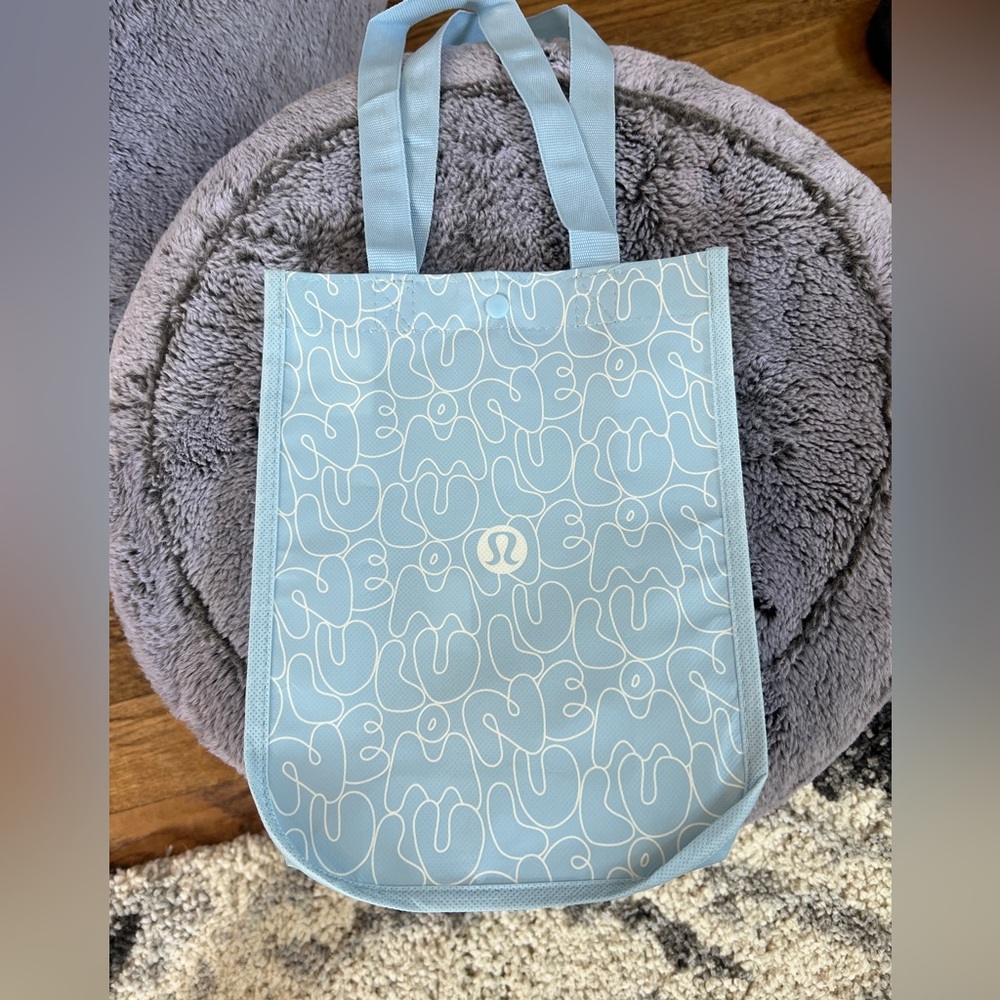 lululemon athletica Blue Tote Bag